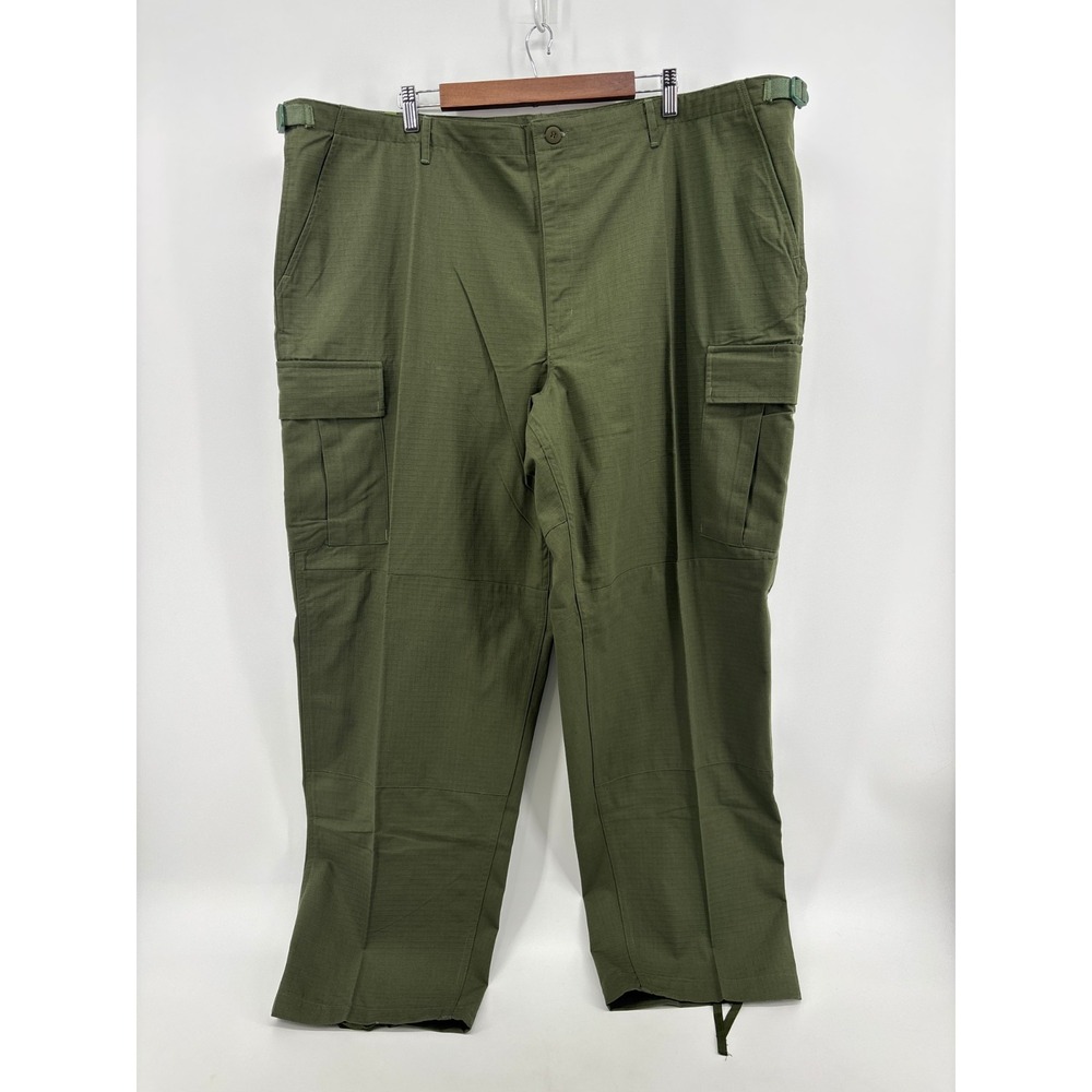 Pudala Uniforms BDU Army Cargo Pants Mens Green Ripstop Tactical Work XXL NWT